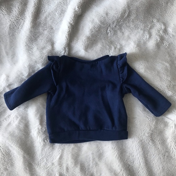 Carter’s Unicorn Sweater Navy Blue Crewneck 3months - Picture 7 of 7